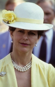 Queen Silvia, 1980s | The Royal Hats Blog