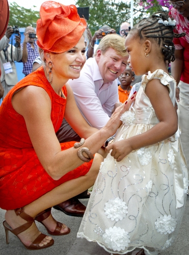Queen Máxima, Nov 15, 2013 in Fabienne Delvigne | The Royal Hats Blog