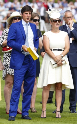 Zara Phillips, July 31, 2014 in Philip Treacy | Royal Hats