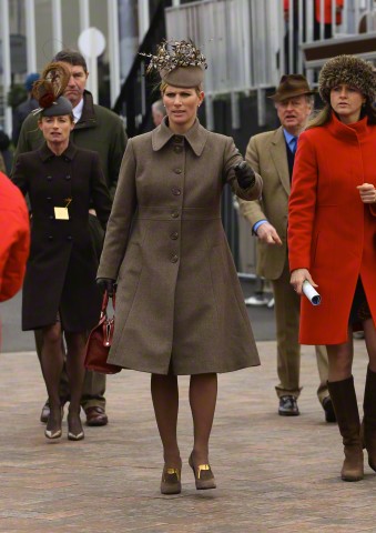 Zara Phillips, March 13, 2015 in Rosie Olivia | Royal Hats