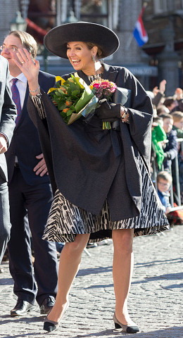 Queen Máxima, February 16 in Fabienne Delvigne | Royal Hats
